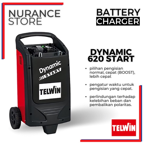 Jual BATTERY CHARGER TELWIN DYNAMIC 620 START | Shopee Indonesia