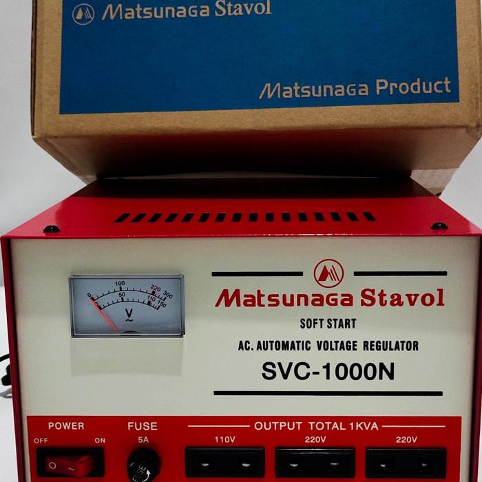 Jual Matsunaga - Stabilizer/Stavol Penstabil Tegangan (1000W) | Shopee ...