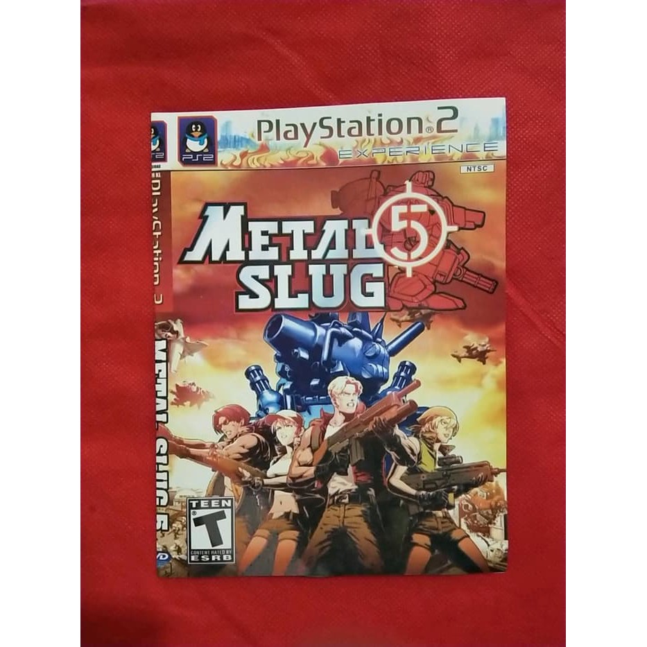 PLAYSTATION PS2 JEU VIDÉO SLUG 4 5 COMPLET AVEC ÉTUI ET