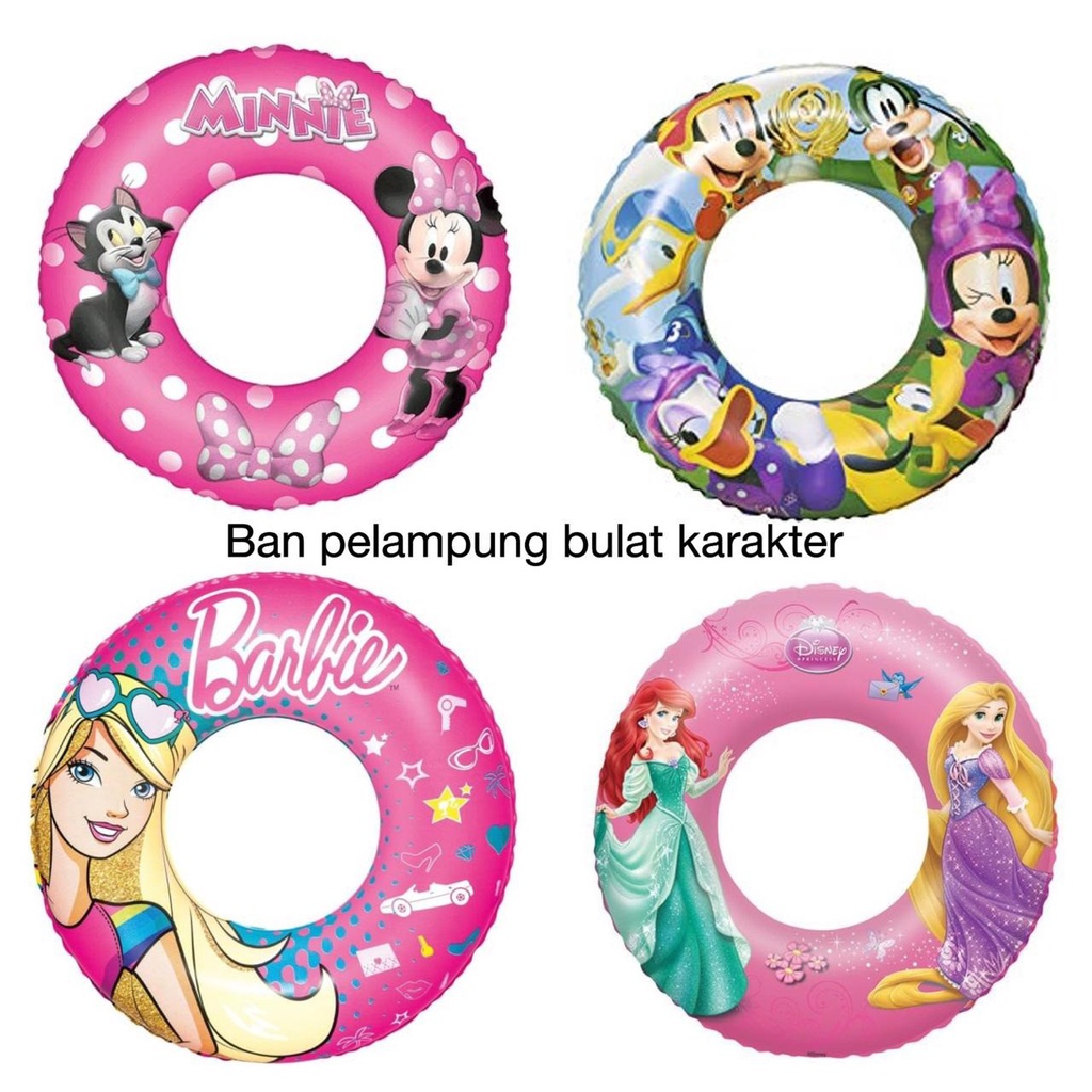 Jual TCJ - PELAMPUNG RENANG ANAK BAN BULAT BESTWAY PRINCESS BARBIE ...