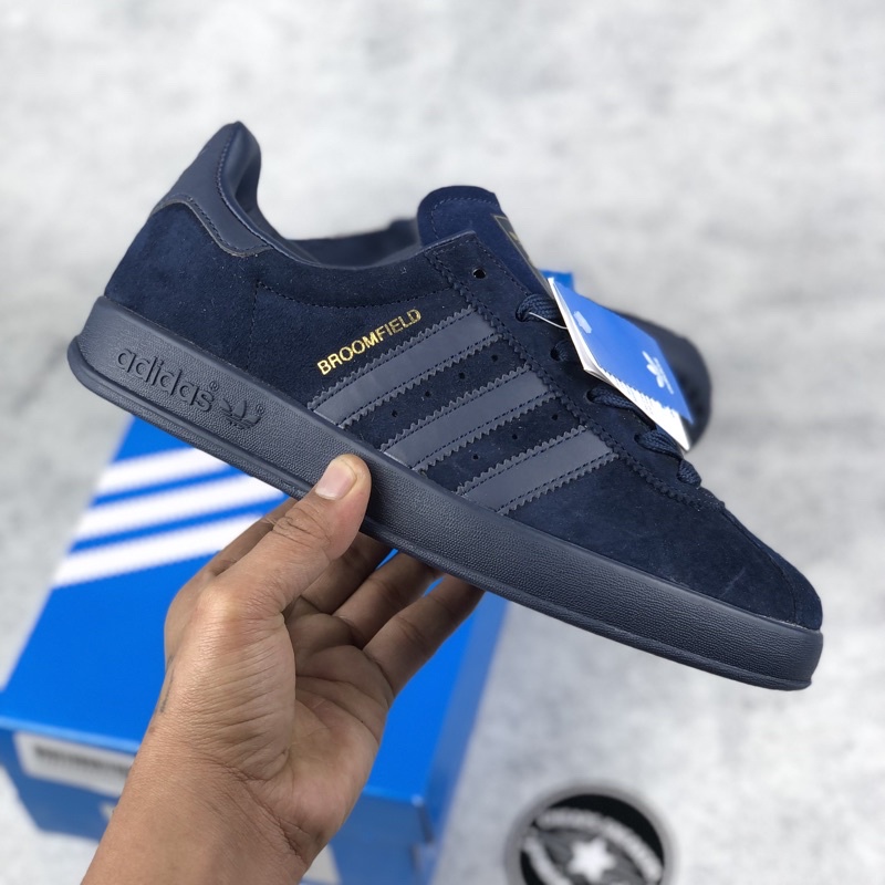 Adidas Blue Broomfield Trainers Jual Adidas Broomfield Grey Navy