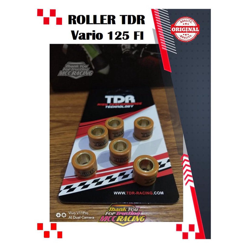 Jual ROLLER TDR RACING VARIO 150 PCX | Shopee Indonesia