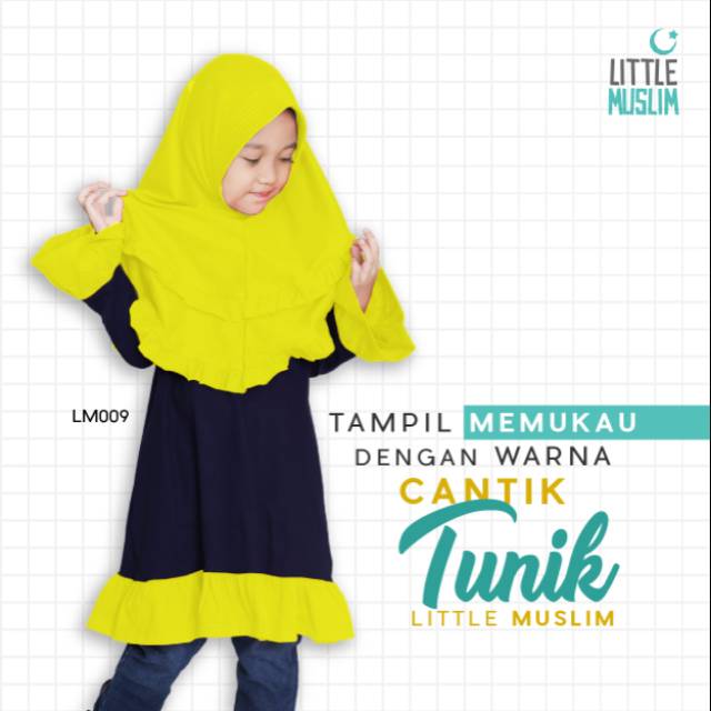 Jual Tunik Little Muslim Lm009 Shopee Indonesia 5009