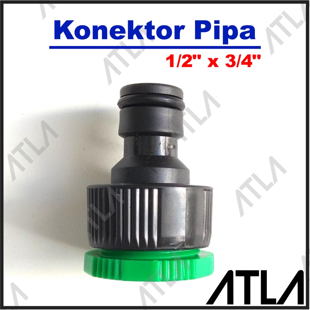 Jual Konektor Pipa Drat 12 X 34 Female Ke Quick Connector Male Icp017 Shopee Indonesia 0771