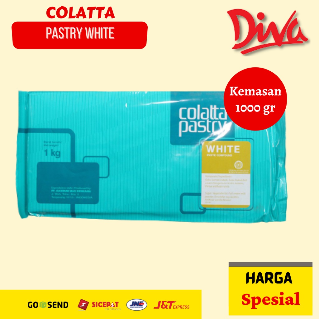Jual [1kg] Colatta Pastry White - Coklat Batang | Shopee Indonesia