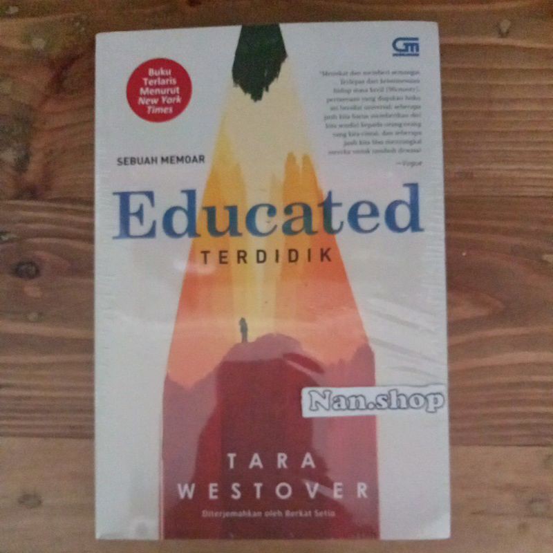 Jual Educated Terdidik Sebuah Memoar Tara Westover Shopee Indonesia