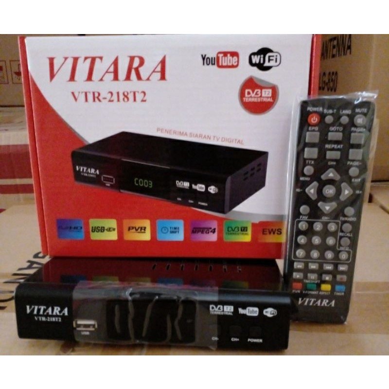 Jual STB TV Digital Set Top Box TV Digital Analog STB DVBT2 | Shopee ...