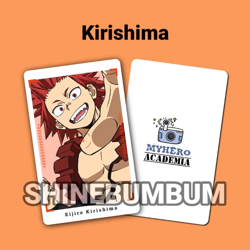 Jual Photocard Anime Boku no Hero Academia Hero snap Shopee Indonesia