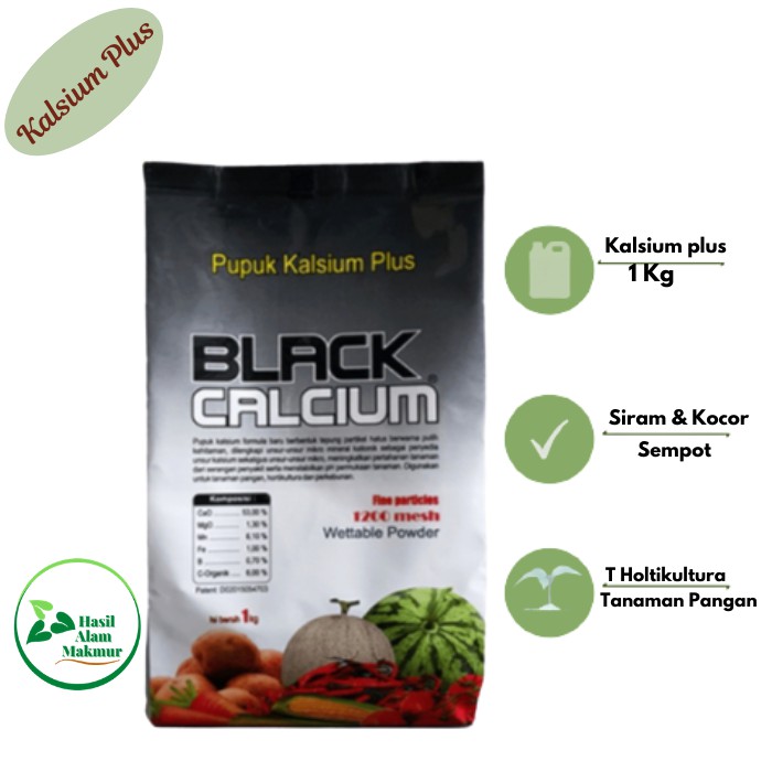 Jual Pupuk Kalsium Plus Humate BLACK CALCIUM 1 KG | Shopee Indonesia