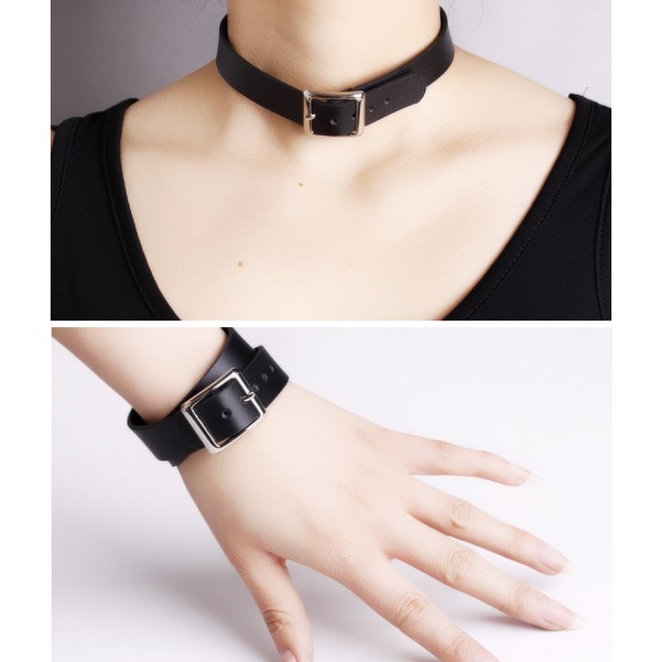 Jual CHOKER KALUNG BRACELET GELANG 44 BELT Shopee Indonesia