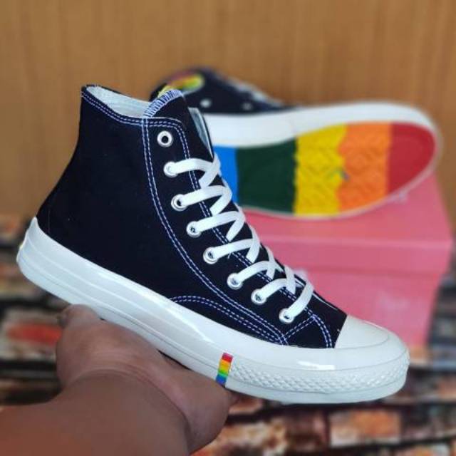 Sepatu 2025 converse rainbow