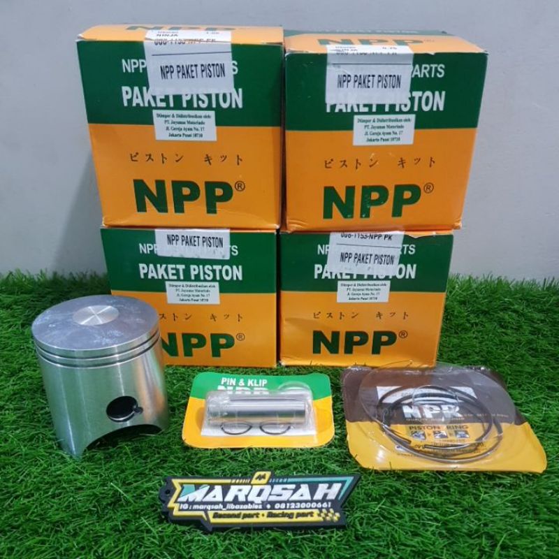Jual Piston NINJA 2Tak Piston kit Ninja NPP set ring piston pen 15 marqsah Shopee Indonesia