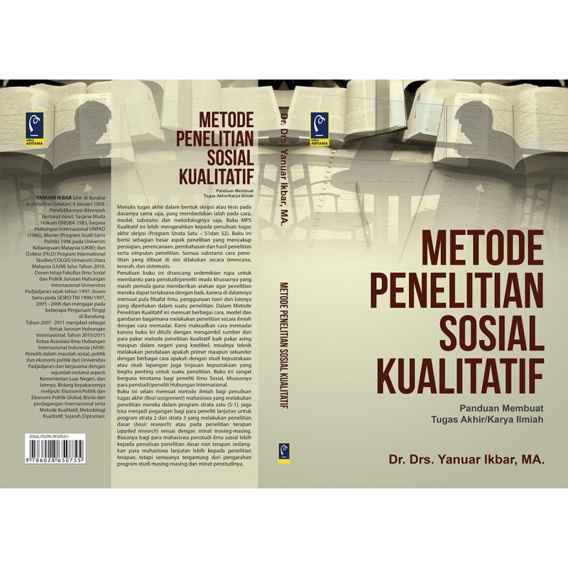 Jual BUKU METODE PENELITIAN SOSIAL KUALITATIF | Shopee Indonesia