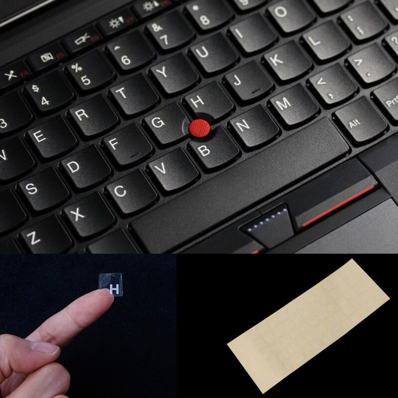 Jual Preorder Russian Keyboard Cover Sticker For Mac Book Laptop Pc Keyboard 10 To 17 Inch 0912