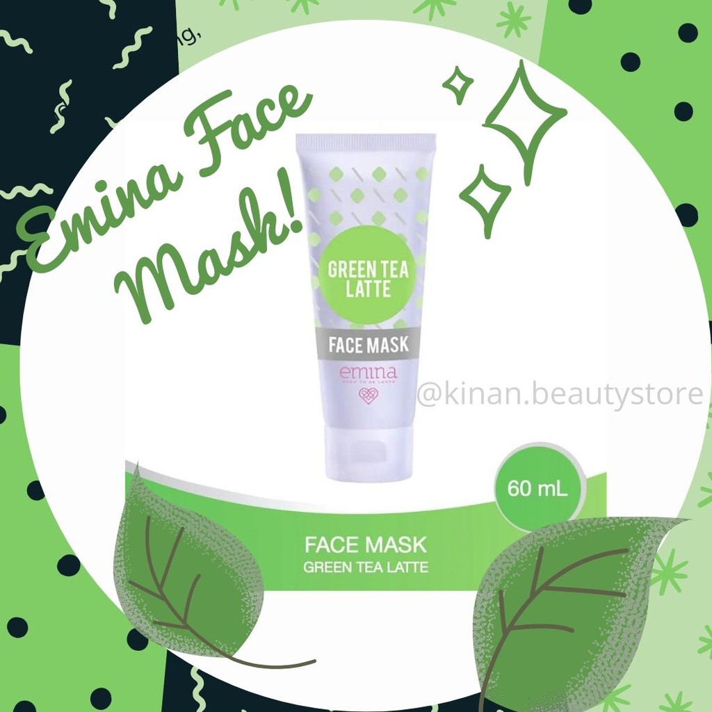 Jual emina green tea latte face mask Harga Terbaik & Termurah April ...