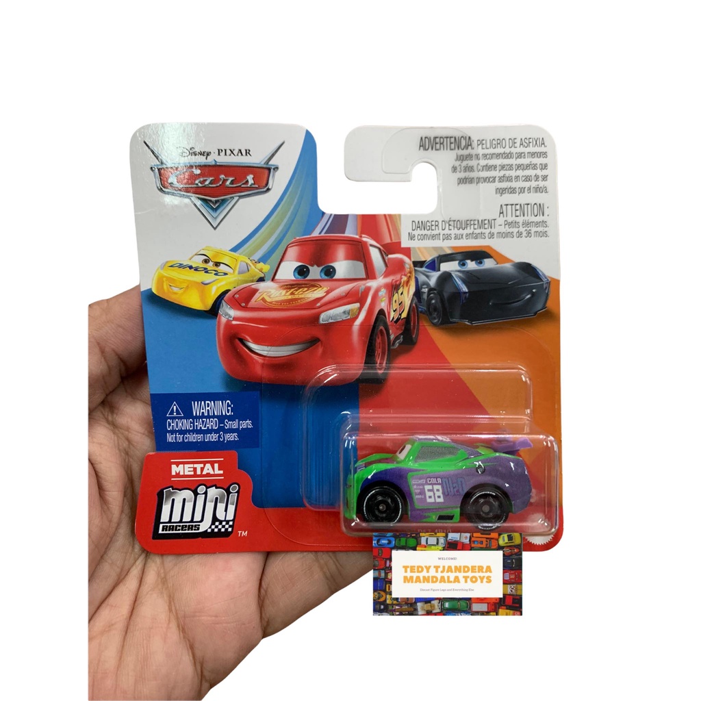 Jual Disney Pixar Cars Mini Racers HJ Hollis - 4 cm | Shopee Indonesia