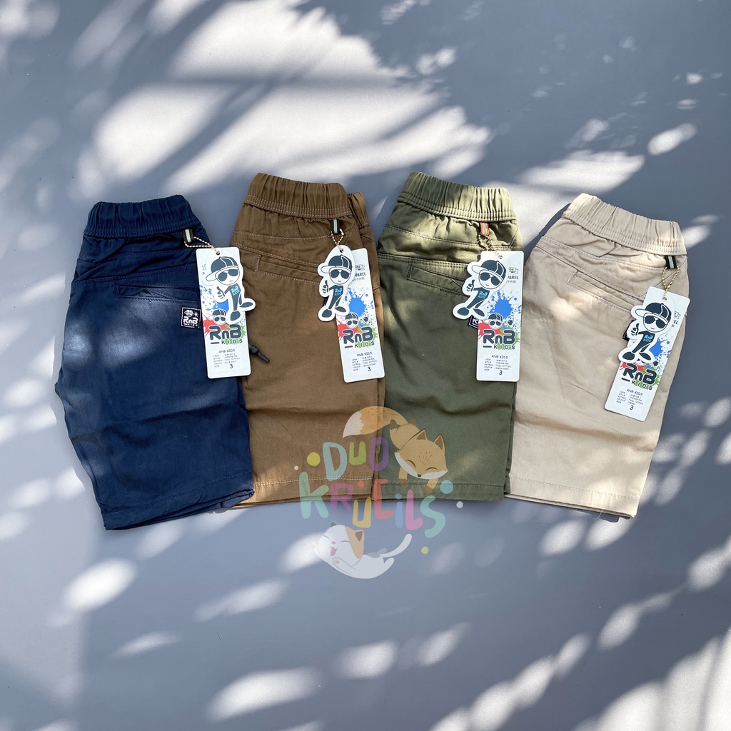 Jual Celana pendek anak PREMIUM by RNB Kids | DUO KRUCILS | Shopee ...