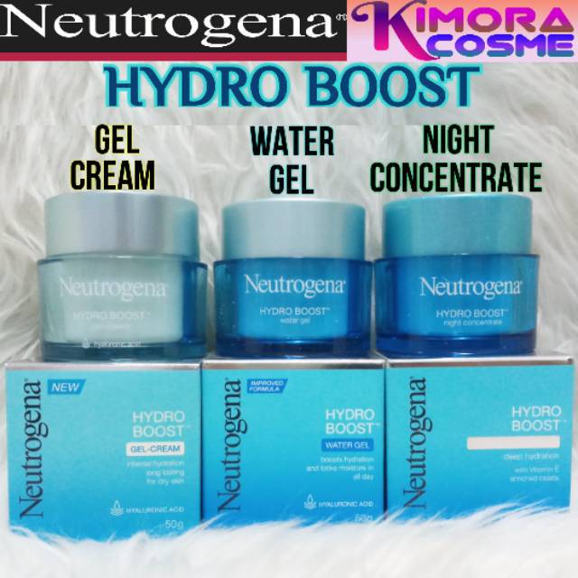 Neutrogena Hydro Boost Water Gel Vs Gel Cream A Beauty Edit