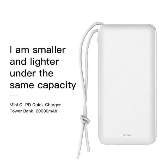 Jual Baseus PowerBank 20000mAh Mini Q PD Quick Charge 15W | Shopee ...