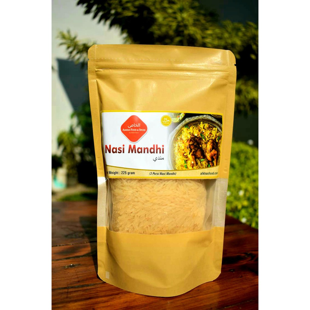 Jual Nasi Mandhi Instant, Beras Basmati plus Bumbu Nasi Mandhi (untuk 3 ...