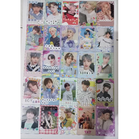 Jual 25 Pcs Polaroid Aesthetic Printable 2r 6x9 Deco Photocarddeco Polaroid Kpop Series Bts 9018