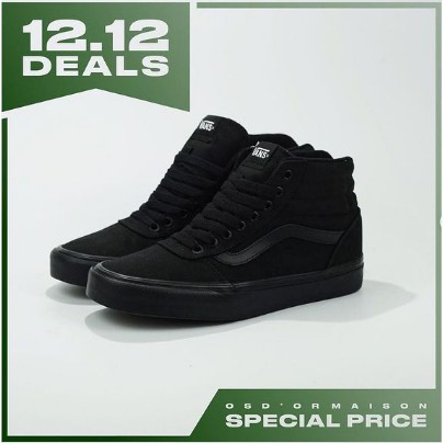 Vans ward hi all on sale black