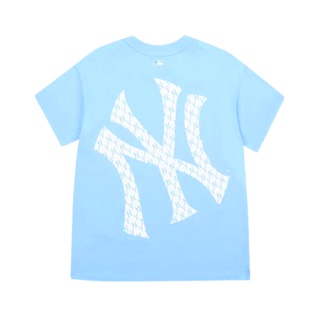 BAJU TSHIRT MLB KOREA | NY NEW YORK YANKEES MONOGRAM BIG LOGO