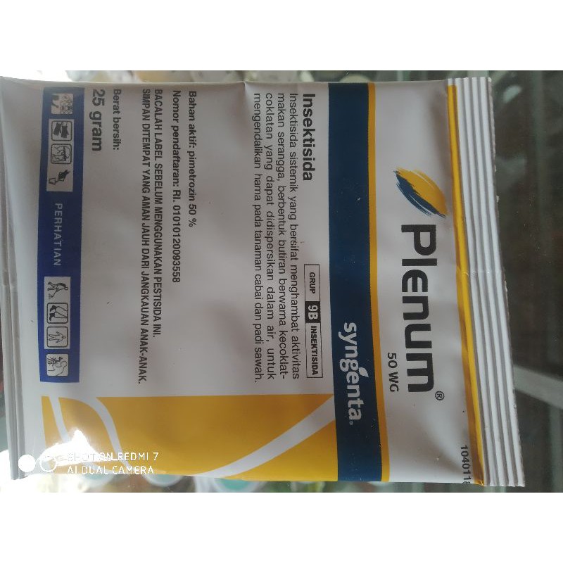 Jual PLENUM 50wg 25gr insektisida | Shopee Indonesia