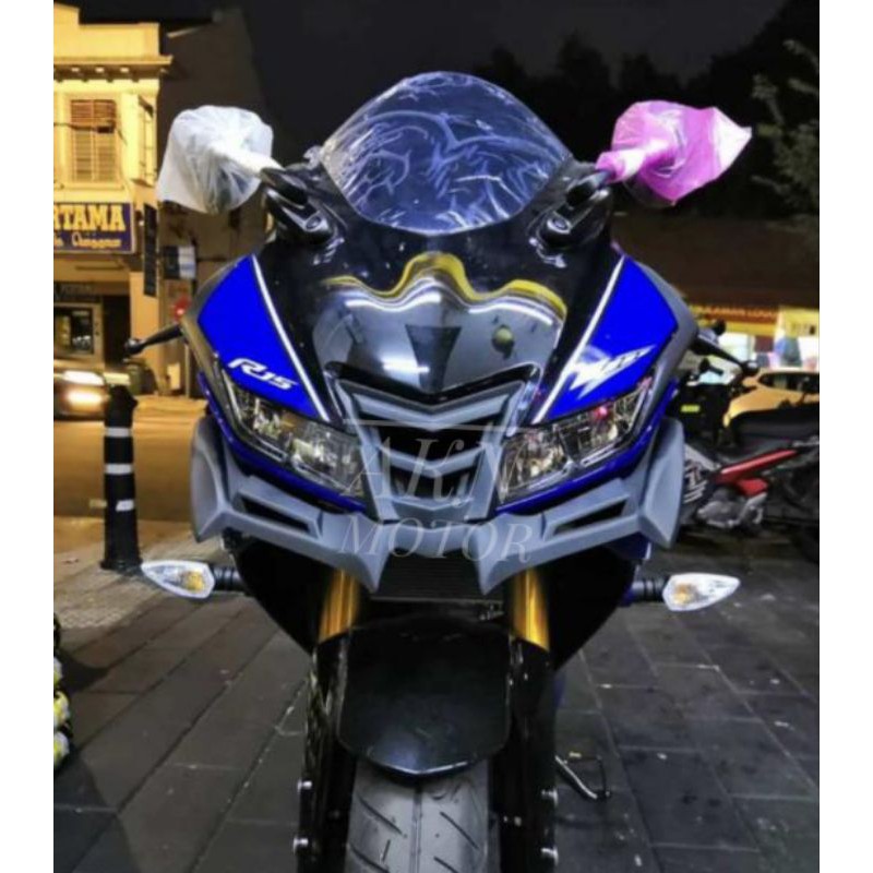 Jual winglet R15V3 plastik ABS winglet Yamaha R15 vva | Shopee Indonesia