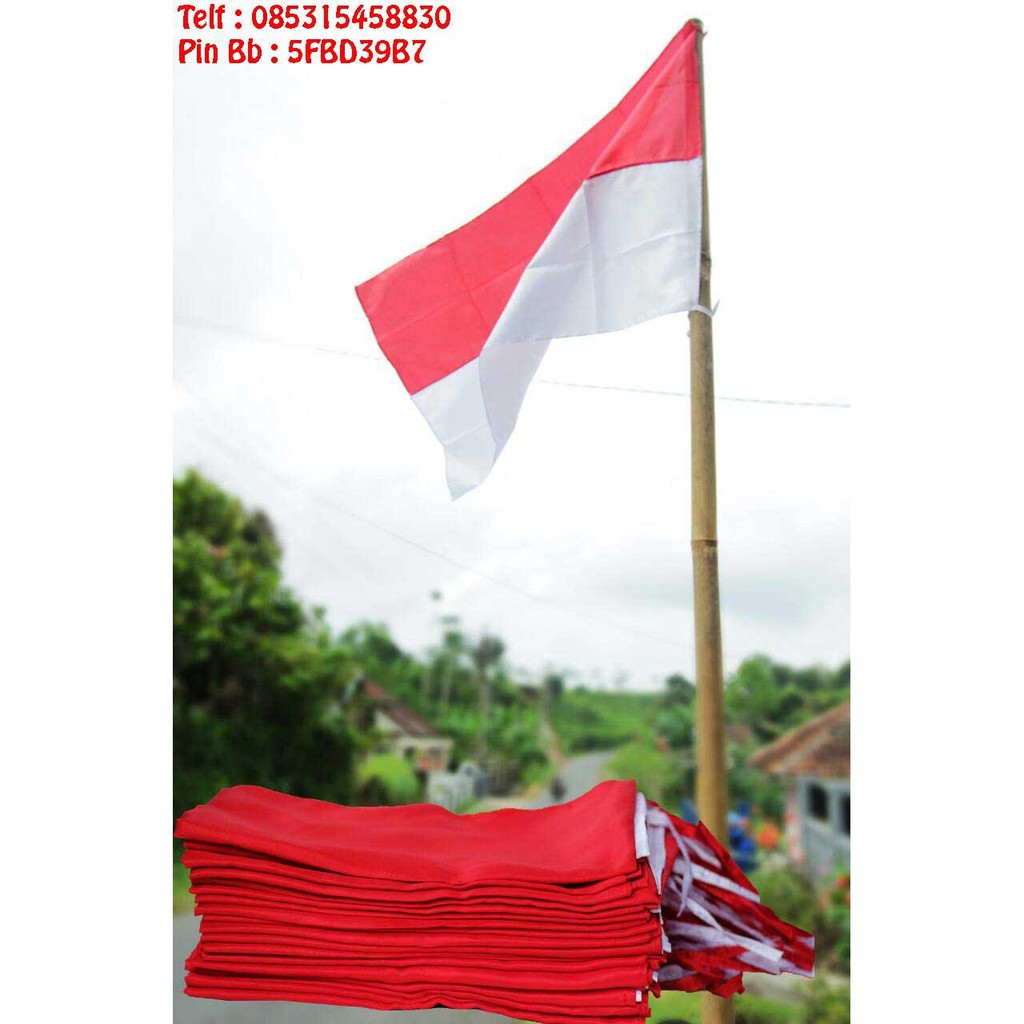 Jual Bendera Merah Putih 120cm X 80cm Shopee Indonesia