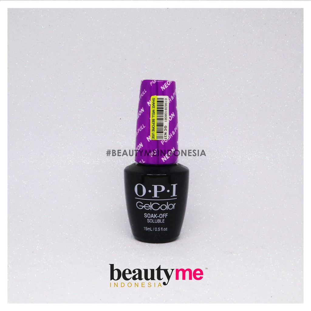 Jual OPI GEL COLOR N37 Neon - Push and Pur-pull | Shopee Indonesia