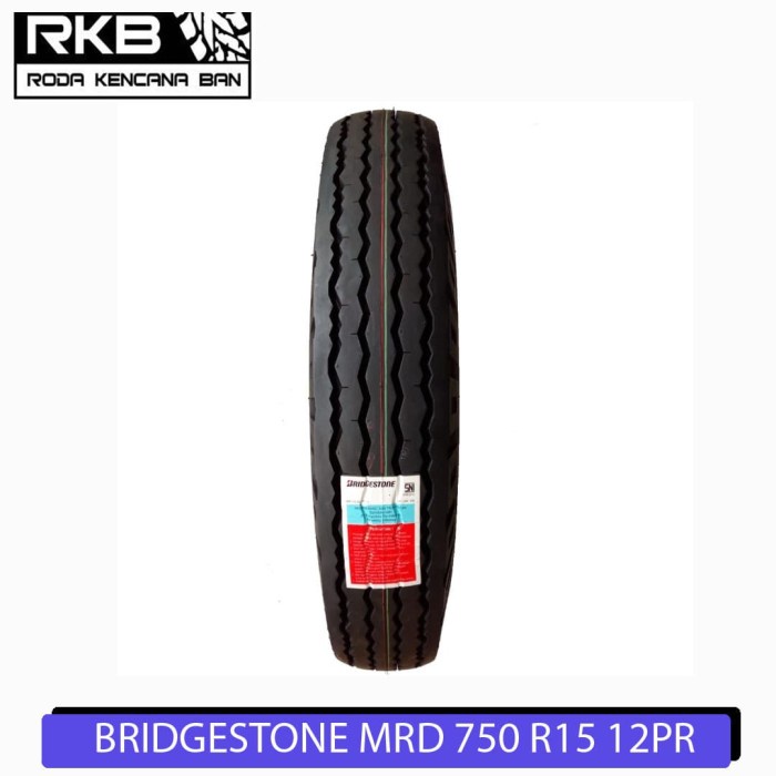 Jual Bridgestone Mighty Rib-D (MRD) Ukuran 7.50-15 12PR - Ban Truk ...