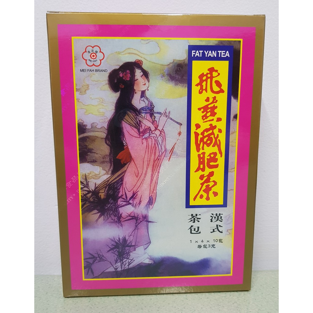 Jual Pt Salim Fat yan tea / fatyan tea / fei yan tea teh pelangsing ...