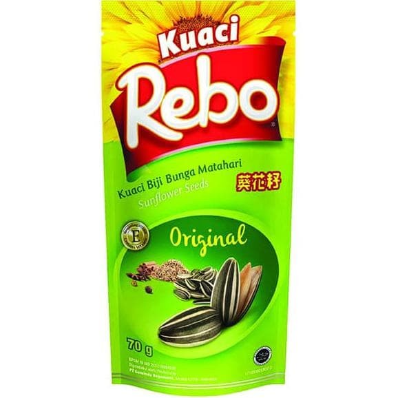 Jual Kuaci Rebo 300 Gr Kuaci Fuzo 150 Gr Kuaci Bunga Matahari Kwaci