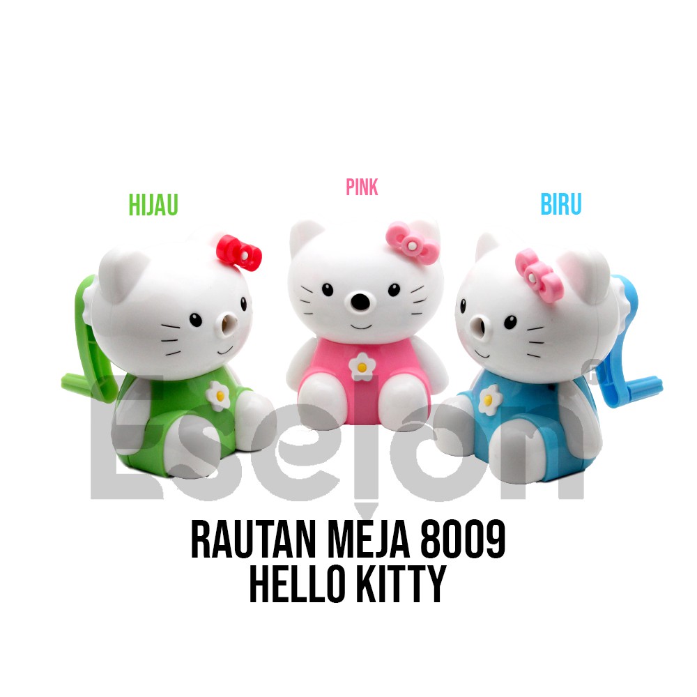 Jual Rautan Rautan Meja Rautan Meja Hello Kitty Besar 8009 Shopee Indonesia 0292