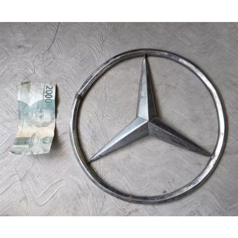 Jual logo/emblem mercy ukuran besar bahan besi | Shopee Indonesia