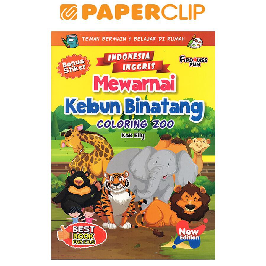 Jual MEWARNAI KEBUN BINTANG COLORING ZOO | Shopee Indonesia