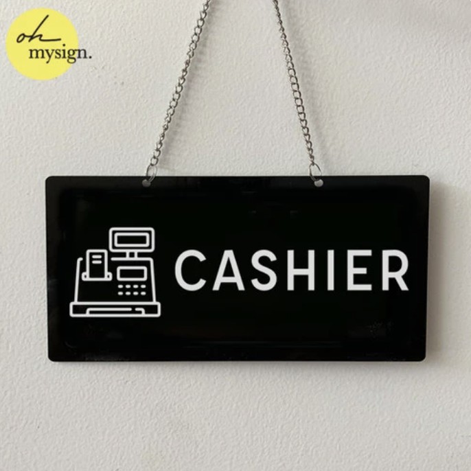 Jual SIGN BOARD KASIR | SIGNAGE CASHIER | PAPAN SIGN KASIR | Shopee ...