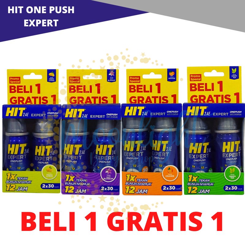 Jual Hit One Push Expert Ml Buy Get Hit Aerosol Obat Nyamuk Bunuh Nyamuk Penyebab