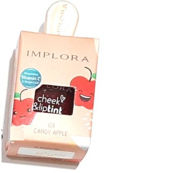 Implora Liptint And Cheek - Sudah Bpom Lip Tint Vitamin C | Jelly - foto 3