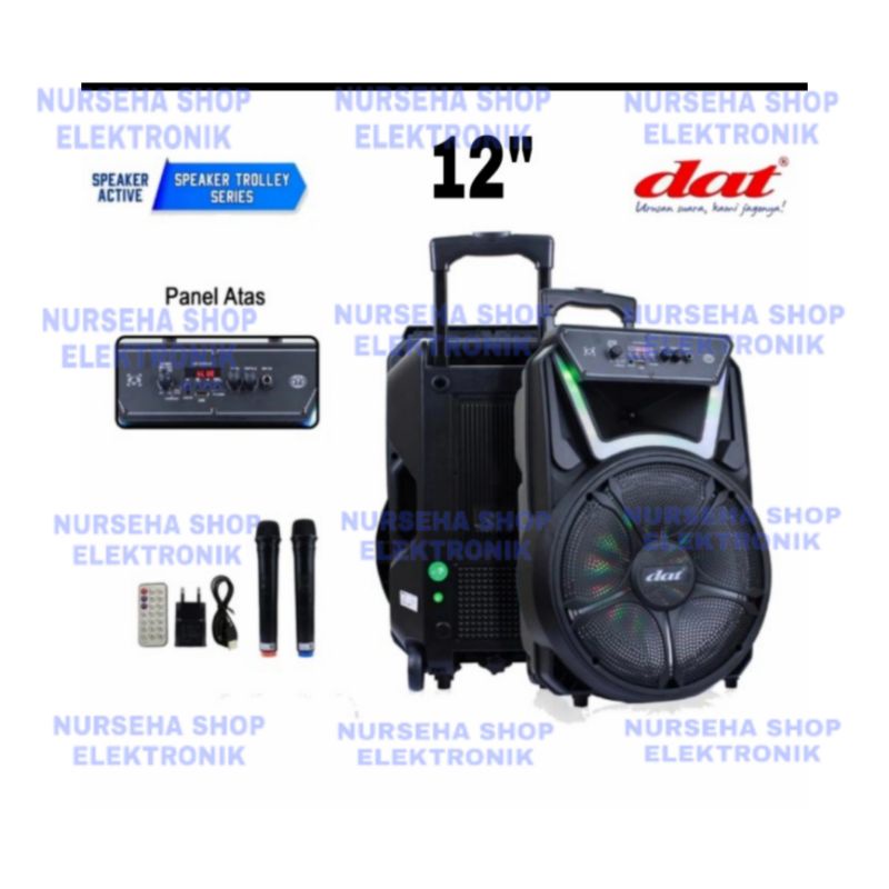 Jual Speaker Aktif Portable Dat Inch Dat Dat Shopee Indonesia