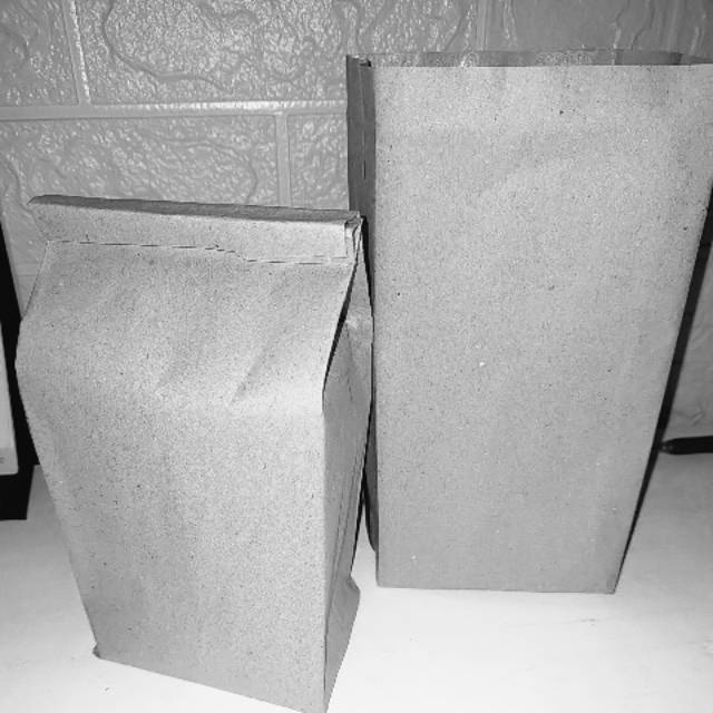 Jual 100 Kantong Kertas Coklat Paper Bag Coklat Kantong Kertas Samson Kantong Kertas Shopee 