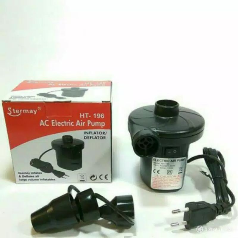 Jual XG668A Two Way Electric Air Pump 2in1 Pompa Angin Vacuum Elektrik