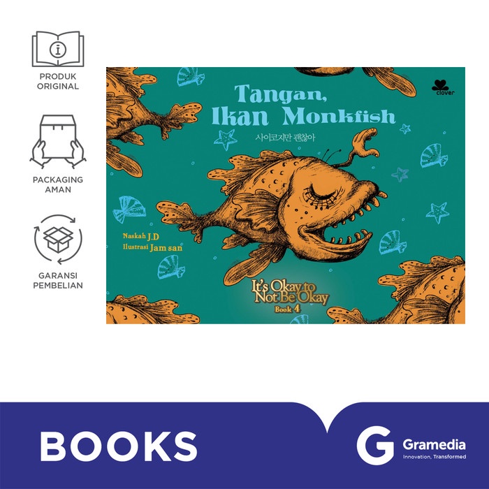 Jual Its Okay to Not Be Okay - Book 4 : Tangan, Ikan Monkfish | Shopee ...