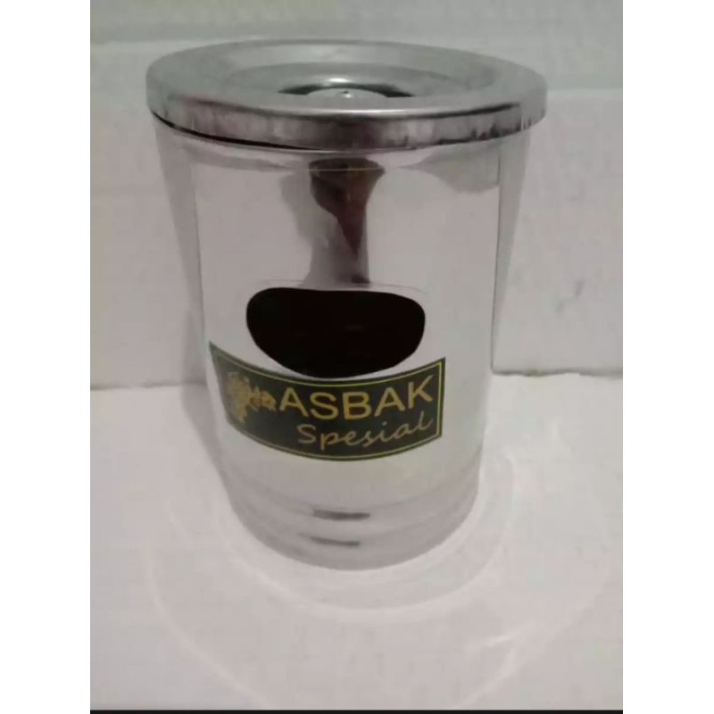 Jual Asbak rokok bentuk Tong Sampah Mini stainles steel | Shopee Indonesia