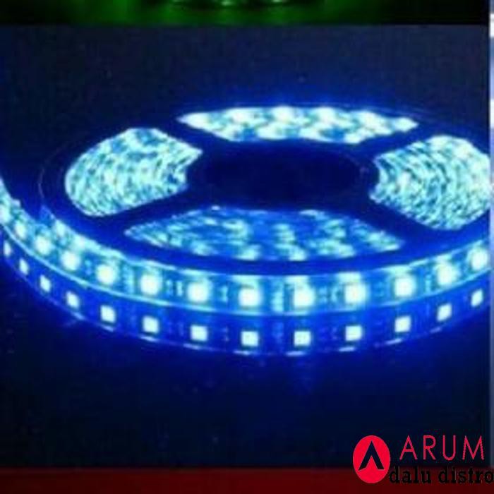 Jual Led Biru 5050 Strip Mata Besar Smd Ip33 Outdoor Per Meter Pcmelebik54 Ayo Order Shopee 4705