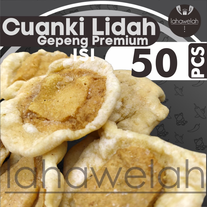 Jual Cuanki Lidah Gepeng Geprek 50pcs Premium By Lahawelah Shopee