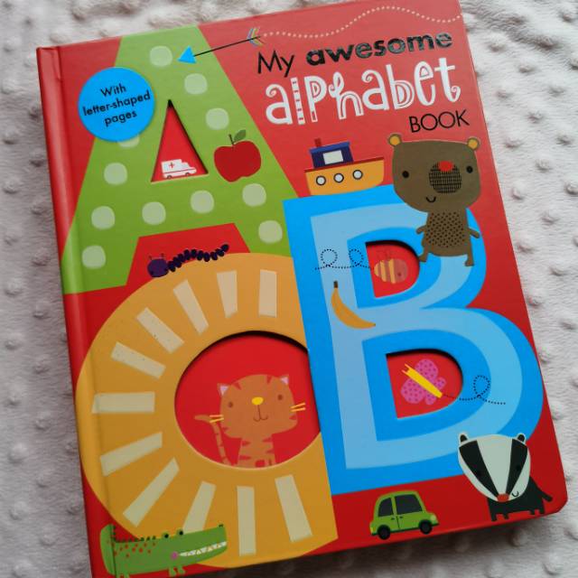 Jual Buku anak my awesome alphabet abc boardbook | Shopee Indonesia