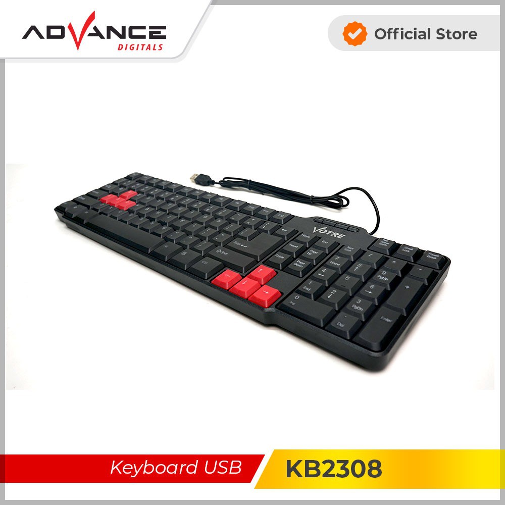 Jual Advance Keyboard Low Quality Voter Can For Heavy Game Guaranteed 1 ...