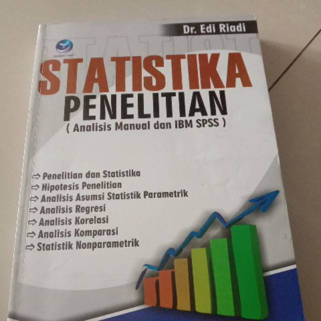Jual Statistika Penelitian Analisis Manual Dan Ibm Spss Shopee